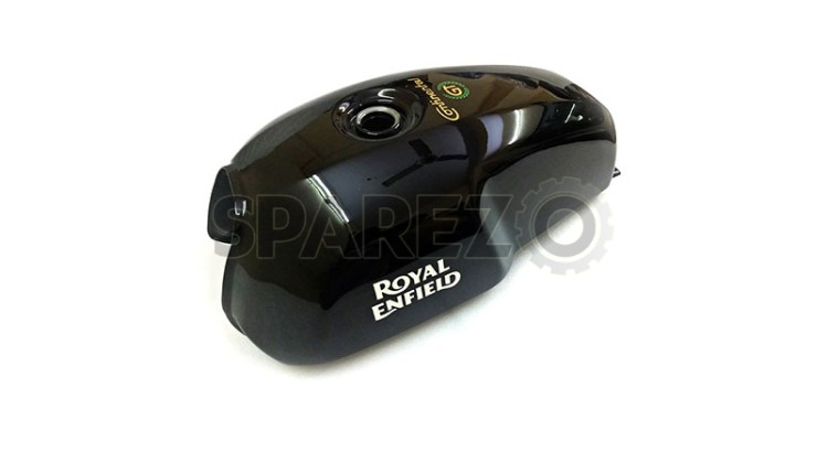 Royal Enfield GT Continental 535 Petrol Gas Fuel Tank Black - SPAREZO